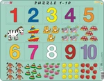 Puzzle MAXI - Počítání pro nejmenší s čísly/10 dílků