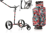 Jucad Carbon 3-Wheel Deluxe SET Camuflaj Cărucior de golf manual