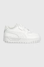 Dětské sneakers boty Puma Cali Dream Lth PS bílá barva