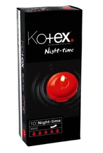 KOTEX® Night - Time hygienické vložky 10 ks