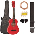 Encore ENC34ROFT Rojo Guitarra clásica