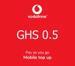 Vodafone 0.5 GHS Mobile Top-up GH