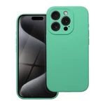 Zadní kryt Case SILICONE 2mm pro Apple iPhone 16 Plus, mint