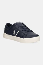 Dětské sneakers boty Polo Ralph Lauren FRAZIER tmavomodrá barva, RL01267410