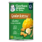 GERBER Chrumky s mangom a banánom BIO 35 g 12m+