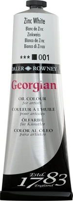 Daler Rowney Georgian Olejová barva Zinc White 225 ml 1 ks