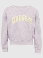 GAP Kindness Mikina dětská Fialová