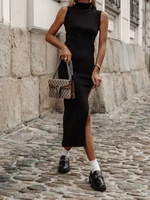 Black sleeveless tube dress Cocomore