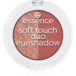 essence Soft Touch Duo oční stíny odstín 01 Bronze Beauty 1 g