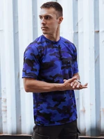 Men's Blue Camo T-Shirt Dstreet