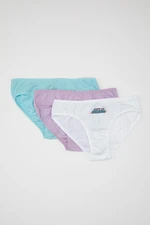 DEFACTO Girl's 3-Piece Slip Panties