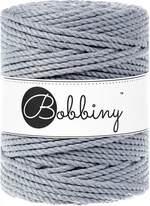 Bobbiny 3PLY Macrame Rope 5 mm 100 m Steel Șnur