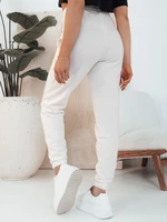 Women's sweatpants SWAN ecru Dstreet