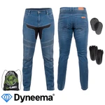 Pánské moto jeansy W-TEC Dynetis  modrá  M