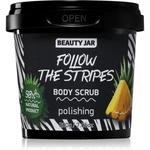 Beauty Jar Follow The Stripes telový peeling s kokosovým olejom 200 g