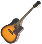 Epiphone AJ220SCE Vintage Sunburst Jumbo Elektro-Akustikgitarren