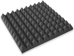 Mega Acoustic PA-PMP5 100x100x5 Dark Gray Absorbent Schaumstoffplatte