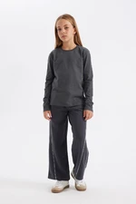 DEFACTO Girls Wide Leg Wide Leg Sweatpants