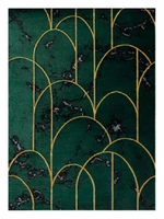 Kusový koberec Emerald 1016 green and gold-180x270