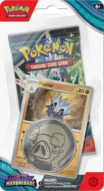 Pokémon Twilight Masquerade Checklane Blister - Pupitar