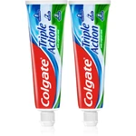 Colgate Triple Action Original Mint zubní pasta 2x75 ml