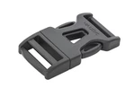 Vaude Steckschnalle 25 mm Single Adjust black