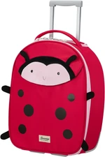 Samsonite Dětský cestovní kufr Happy Sammies Eco Upright Ladybug Lally 22,5 l - červená