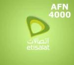 Etisalat 4000 AFN Mobile Top-up AF