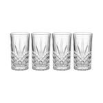 CRYSTAL CLUB Sada pohárov na long drink 330 ml set 4 ks