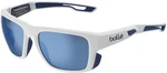 Bollé Airdrift White Matte Navy/Volt+ Offshore Polarized Lunettes de soleil Yachting