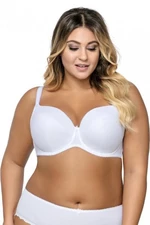 Ava 1263 Painel bílá Podprsenka vyztužená plus size 85I bílá