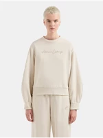 Beige Women's Sweatshirt Armani Exchange - Women