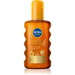 NIVEA SUN olej na opalování ve spreji s karotenem SPF 6 200 ml