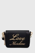 Kabelka Love Moschino černá barva