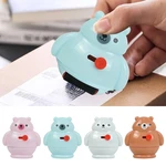 Creative Privacy Confidential Data Cute Confidential Data Ceramic Blade Stamp Roller Identity Cover Privacy Seal Roller