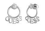 Guess Módní ocelové náušnice Crystal Harmony JUBE02222JWRH