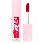 Maybelline Lifter Plump lesk na rty se zvětšujícím efektem odstín 004 Red Flag 5,4 ml