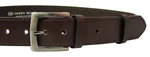 Penny Belts Pánský kožený opasek 25-1-40 brown 90 cm