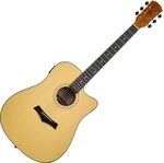 Arrow Silver D CE Natural Dreadnought Elektro-Akustikgitarren