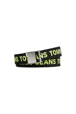 Tommy Jeans Opasok - TJM FASHION WEBBING BELT čierny