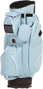 Jucad Style Bright Blue/Leather Optic Cart bag
