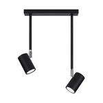 Czarna lampa sufitowa 30x10 cm Jones – Nice Lamps