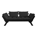 Sofa rozkładana Karup Design Bebop Black/Dark Grey