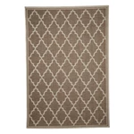 Brązowy dywan odpowiedni na zewnątrz Floorita Intreccio, 200x290 cm