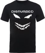 Disturbed T-shirt Scary Face Candle Black M