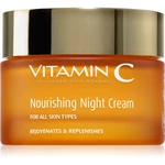 Arganicare Nourishing Night Cream noční hydratační krém pro všechny typy pleti 50 ml