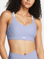 Fialová dámská sportovní podprsenka Under Armour UA Infinity Mid 2.0 Rib Bra