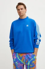 Mikina adidas Originals Oversize Crew pánska, vzorovaná, IZ2479