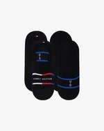 Sada dvou párů pánských ponožek v černé barvě Tommy Hilfiger - Pánské