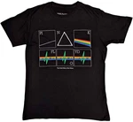 Pink Floyd Camiseta de manga corta Prism Heart Beat Black XL
